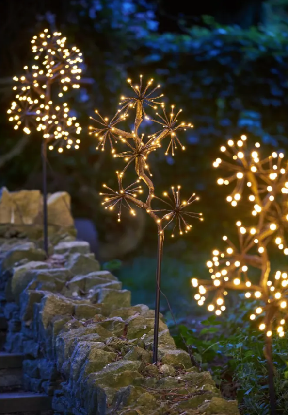 Outdoor starburst solar online light