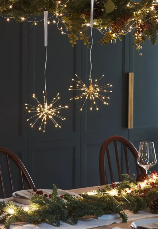 Mini Hanging Starburst Lights – Lumina Of London