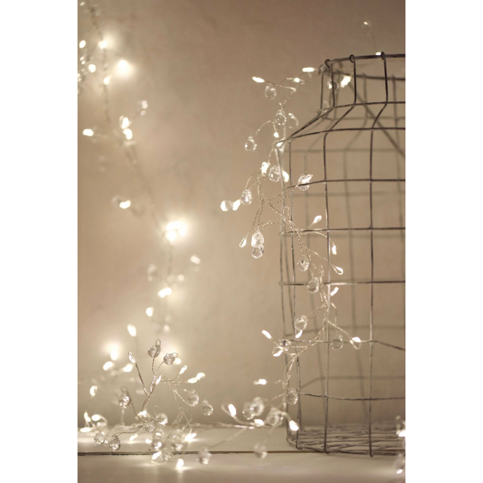 Crystal on sale fairy lights