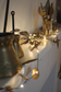 Gold Leaves Light Chain
