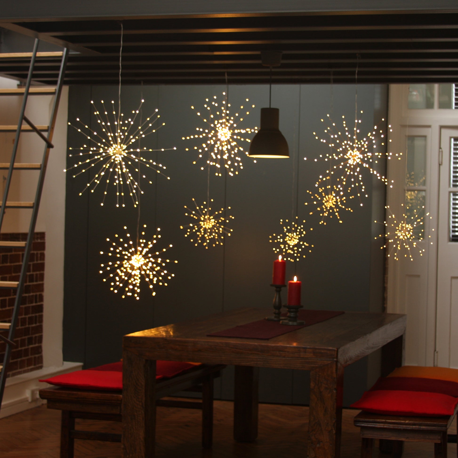 Hanging Starburst Lights | Hanging Starburst | Lumina Of London